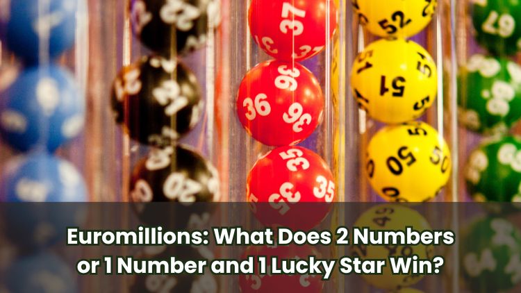 Euromillions: What Does 2 Numbers or 1 Number and 1 Lucky Star Win?