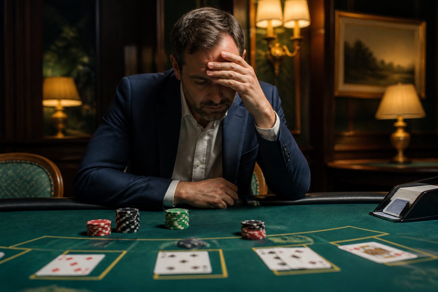 How Likely Is Losing X Blackjack Hands in a Row? Probability Explained