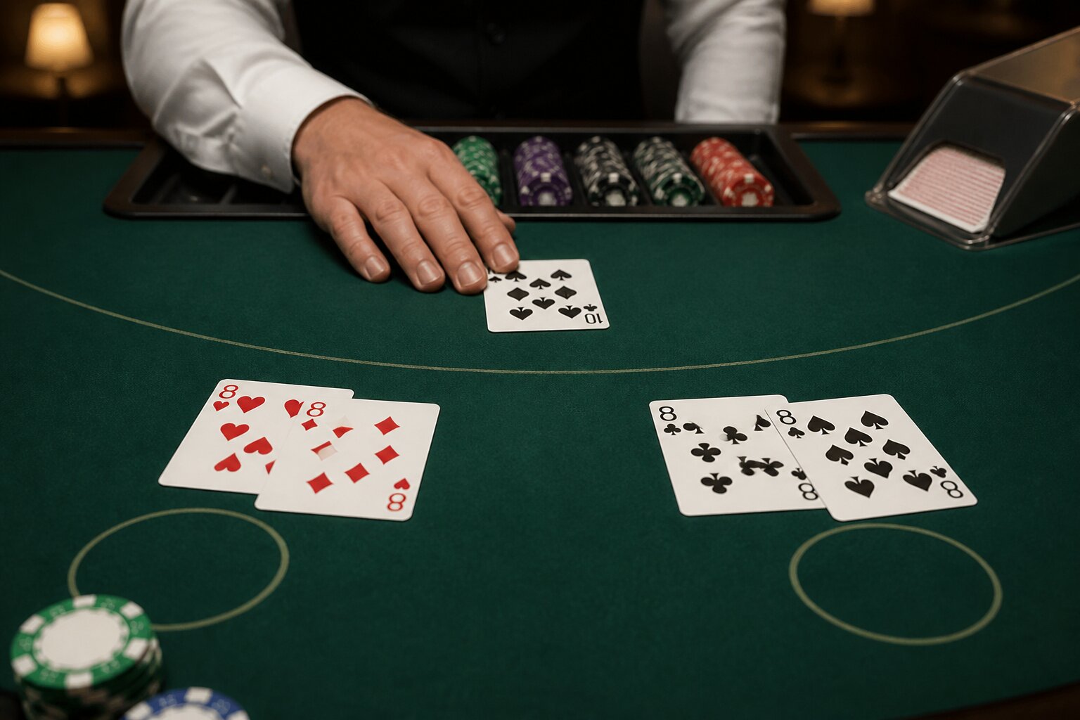 Splitting 8s Against 10 in Blackjack: What Happens If You Split?